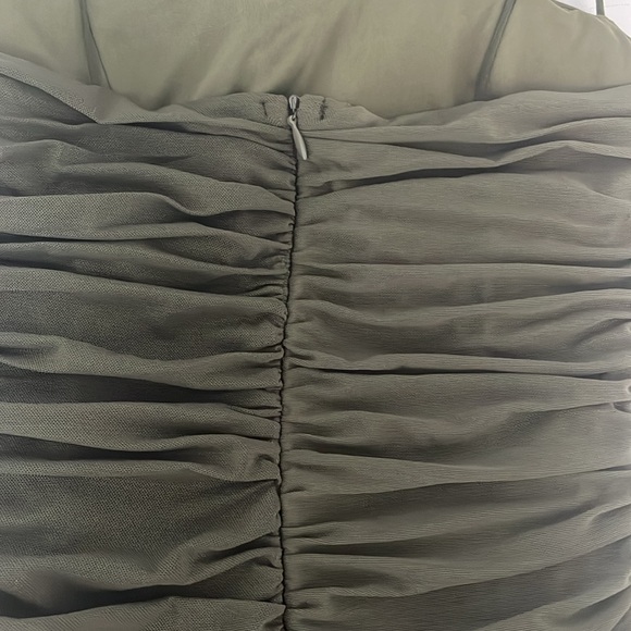 NWOT Princess Polly Olive Mini Dress - Picture 7 of 7